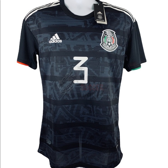 Carlos Salcedo #3 Mexico Home Authentic Mens Soccer Jersey World Cup - Picture 11 of 12